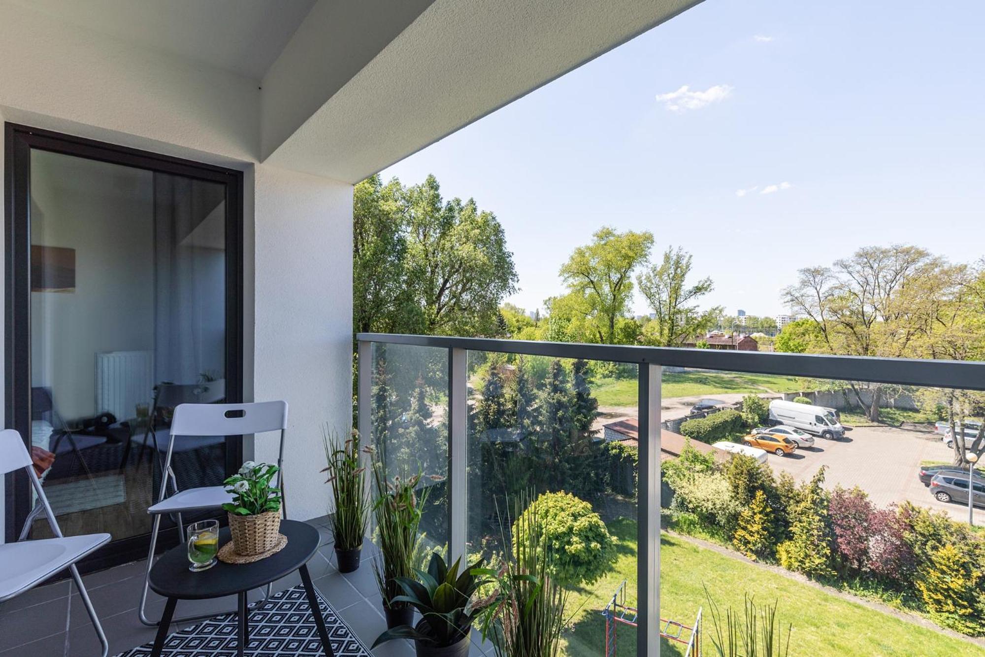 Ferienwohnung Superapart Budowlana 5 Warschau Exterior foto