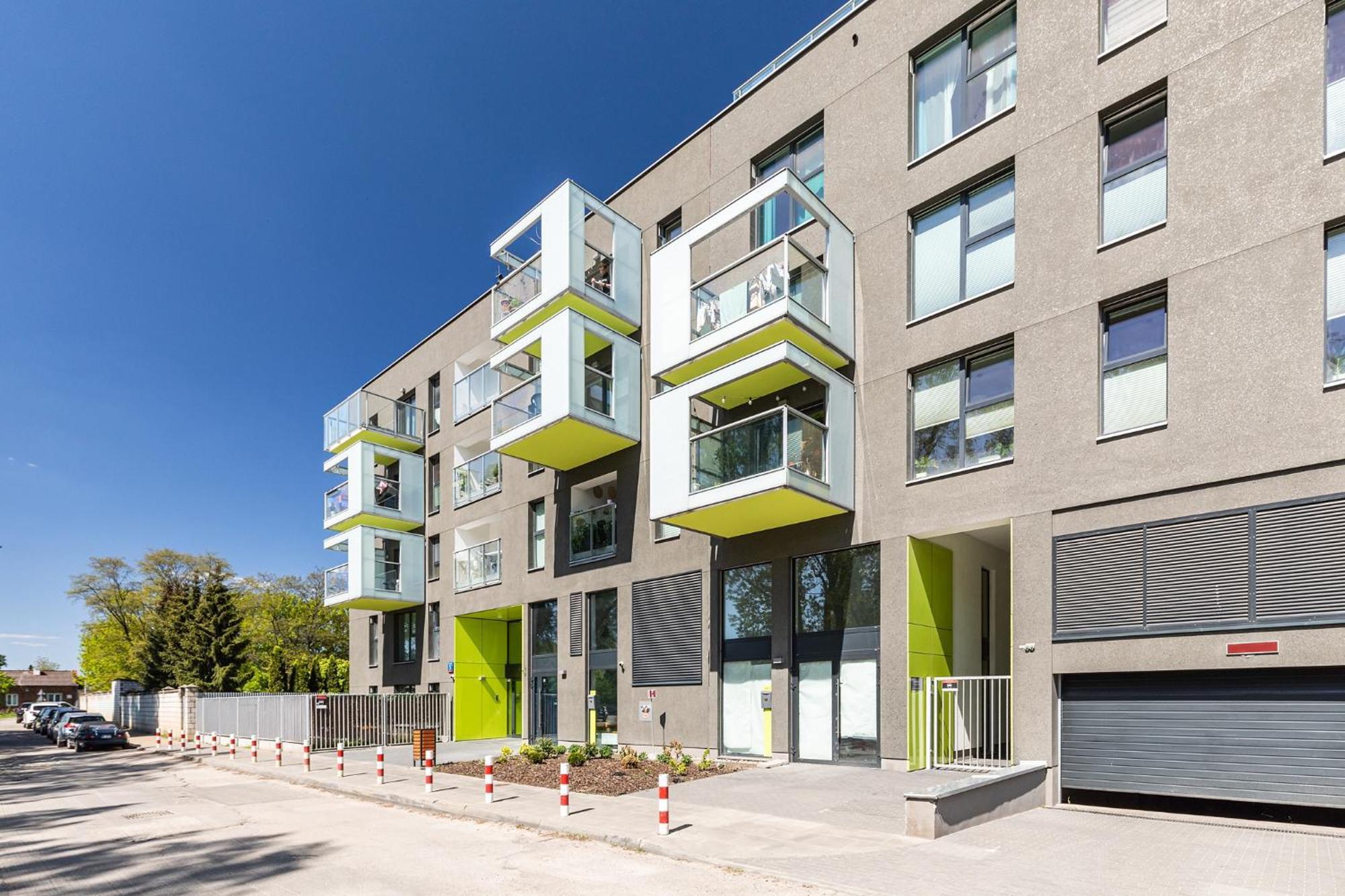Ferienwohnung Superapart Budowlana 5 Warschau Exterior foto